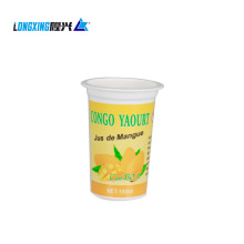 custom disposable plastic yogurt cup